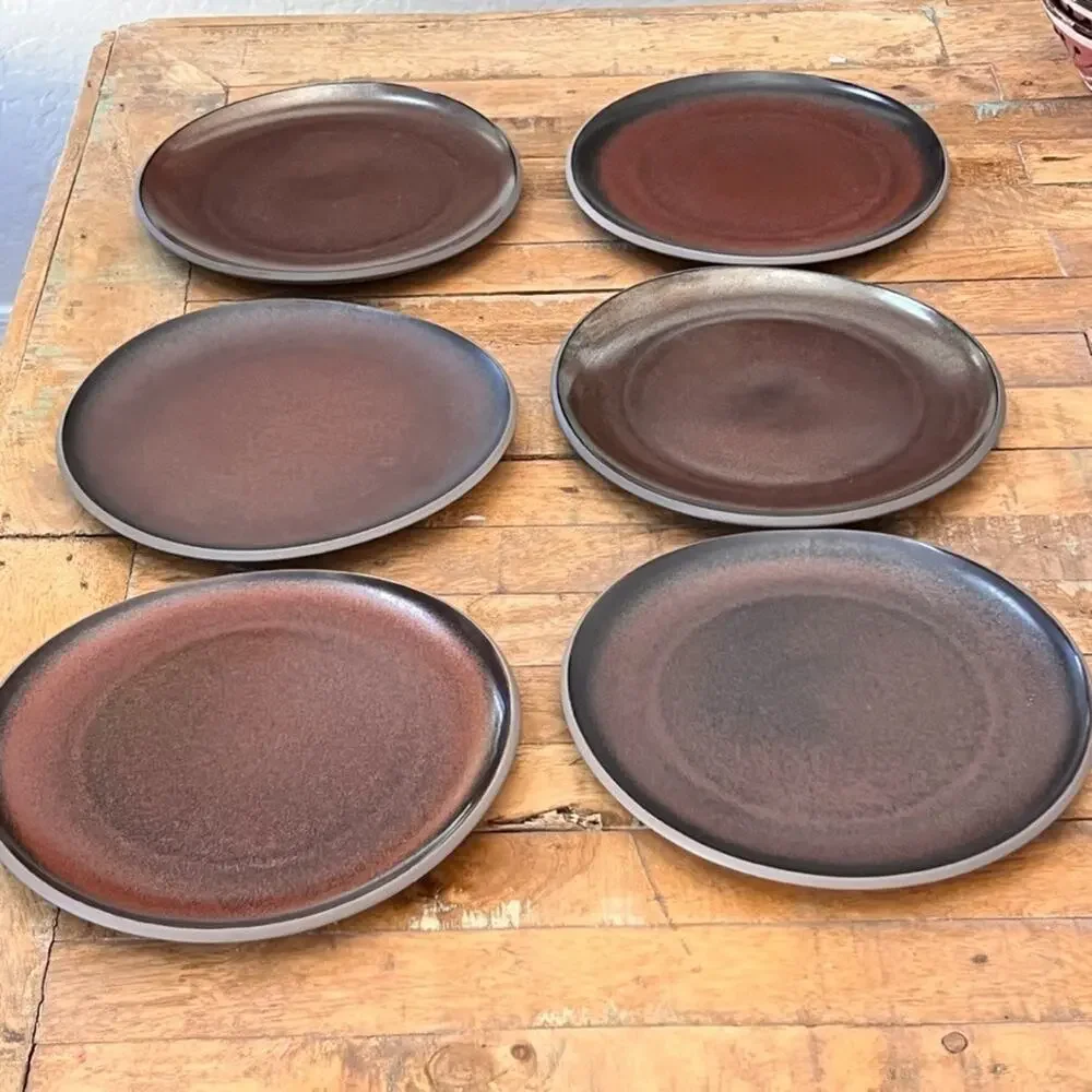 Rosenthal Junto Stoneware Lunch Plates Set 8